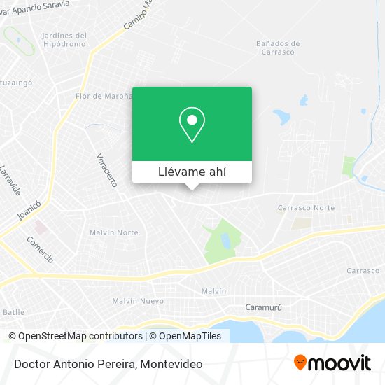 Mapa de Doctor Antonio Pereira