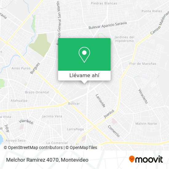 Mapa de Melchor Ramírez 4070
