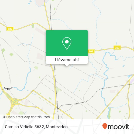 Mapa de Camino Vidiella 5632