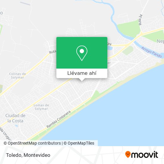 Mapa de Toledo