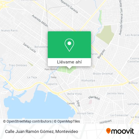 Mapa de Calle Juan Ramón Gómez