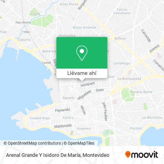 Mapa de Arenal Grande Y Isidoro De María