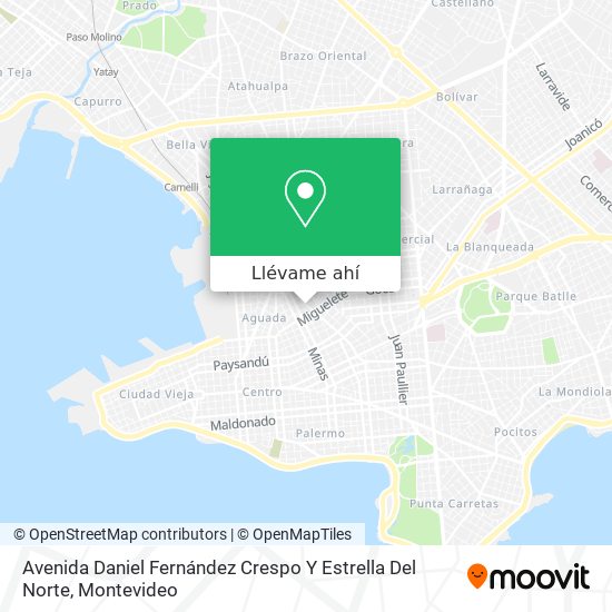 Mapa de Avenida Daniel Fernández Crespo Y Estrella Del Norte