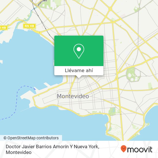 Mapa de Doctor Javier Barrios Amorín Y Nueva York