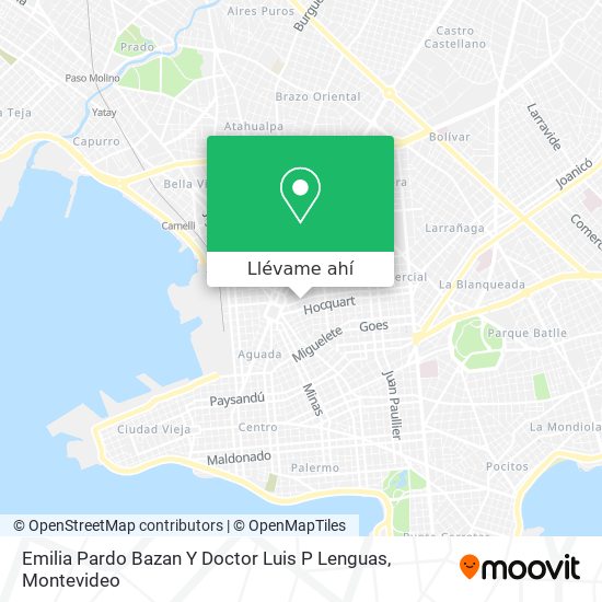 Mapa de Emilia Pardo Bazan Y Doctor Luis P Lenguas