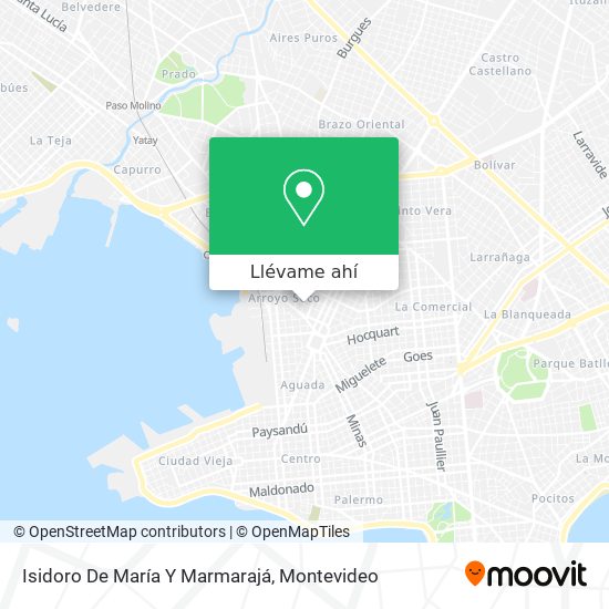 Mapa de Isidoro De María Y Marmarajá