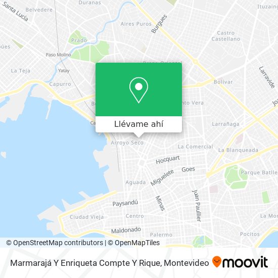 Mapa de Marmarajá Y Enriqueta Compte Y Rique
