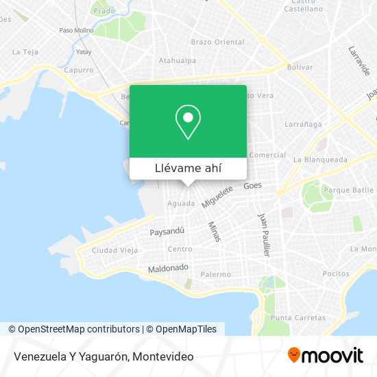 Mapa de Venezuela Y Yaguarón