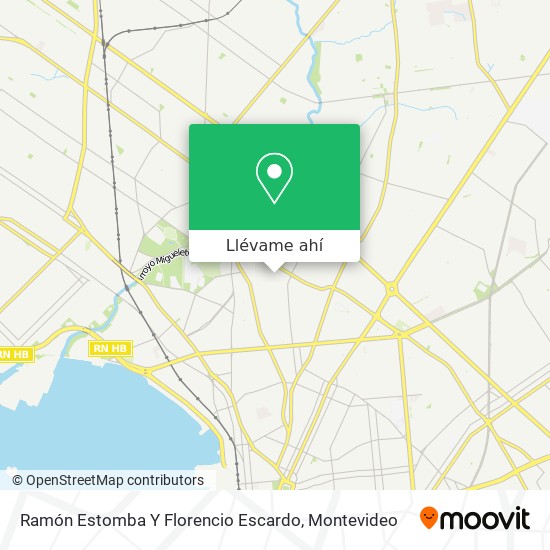 Mapa de Ramón Estomba Y Florencio Escardo