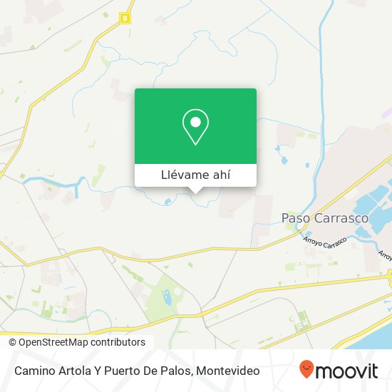 Mapa de Camino Artola Y Puerto De Palos