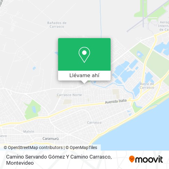 Mapa de Camino Servando Gómez Y Camino Carrasco