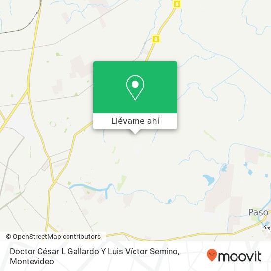 Mapa de Doctor César L Gallardo Y Luis Víctor Semino