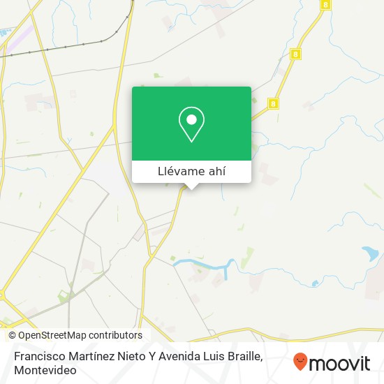 Mapa de Francisco Martínez Nieto Y Avenida Luis Braille