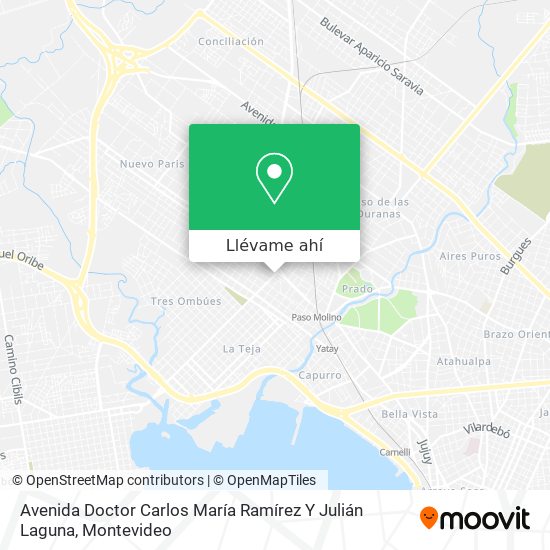 Mapa de Avenida Doctor Carlos María Ramírez Y Julián Laguna
