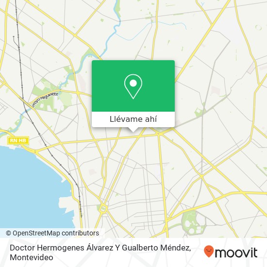 Mapa de Doctor Hermogenes Álvarez Y Gualberto Méndez
