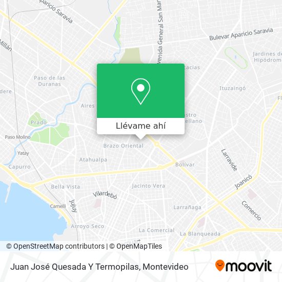 Mapa de Juan José Quesada Y Termopilas