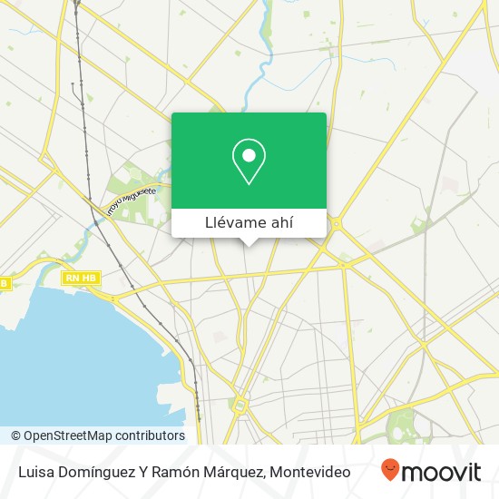 Mapa de Luisa Domínguez Y Ramón Márquez