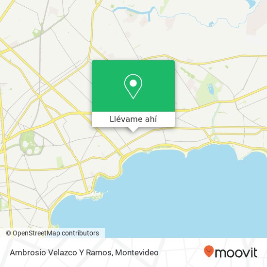 Mapa de Ambrosio Velazco Y Ramos