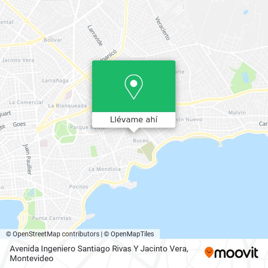 Mapa de Avenida Ingeniero Santiago Rivas Y Jacinto Vera