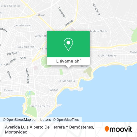 Mapa de Avenida Luis Alberto De Herrera Y Demóstenes