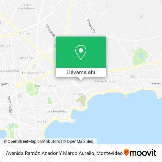 Mapa de Avenida Ramón Anador Y Marco Aurelio