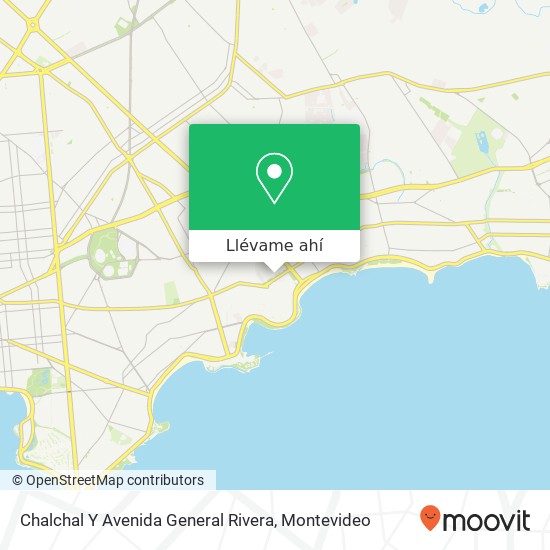 Mapa de Chalchal Y Avenida General Rivera