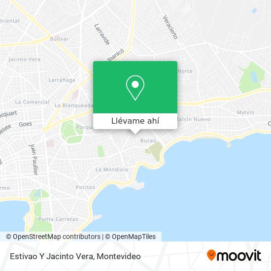 Mapa de Estivao Y Jacinto Vera