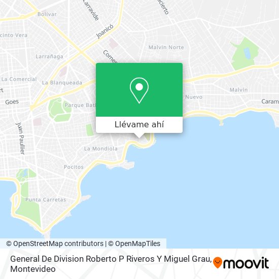 Mapa de General De Division Roberto P Riveros Y Miguel Grau