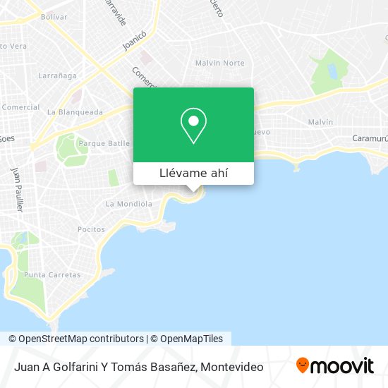 Mapa de Juan A Golfarini Y Tomás Basañez