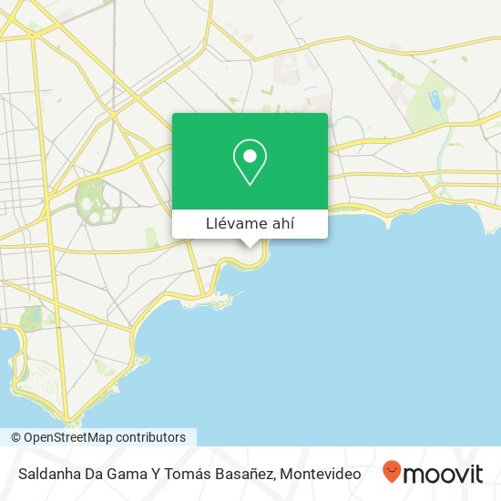 Mapa de Saldanha Da Gama Y Tomás Basañez