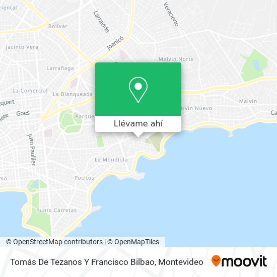 Mapa de Tomás De Tezanos Y Francisco Bilbao