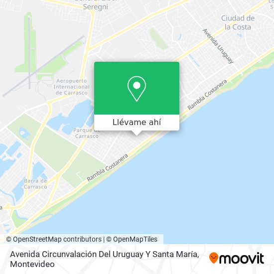 Mapa de Avenida Circunvalación Del Uruguay Y Santa María