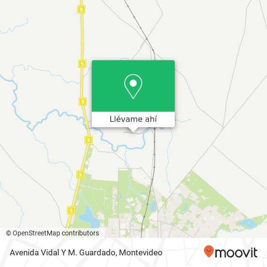 Mapa de Avenida Vidal Y M. Guardado