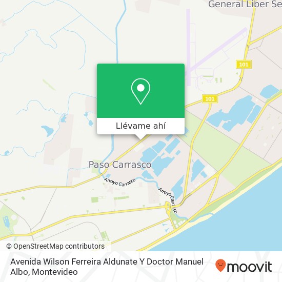 Mapa de Avenida Wilson Ferreira Aldunate Y Doctor Manuel Albo