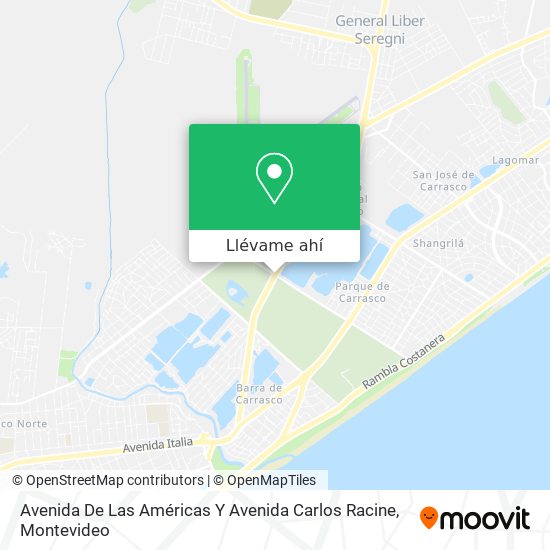 Mapa de Avenida De Las Américas Y Avenida Carlos Racine