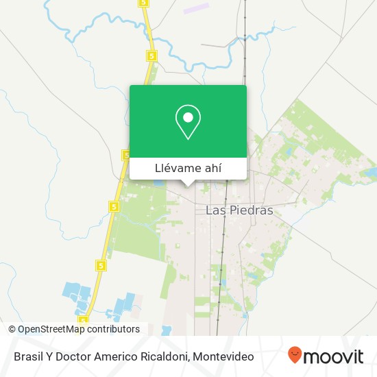 Mapa de Brasil Y Doctor Americo Ricaldoni