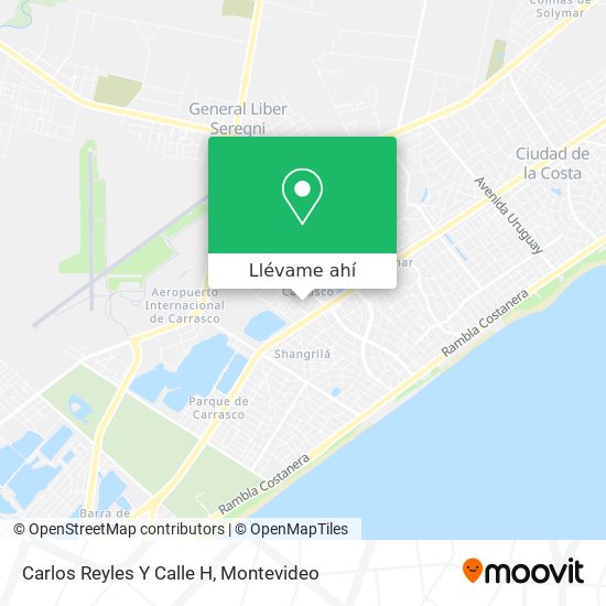 Mapa de Carlos Reyles Y Calle H