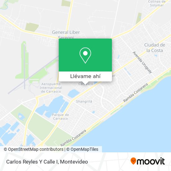 Mapa de Carlos Reyles Y Calle I