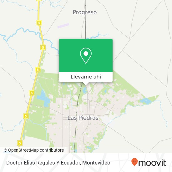 Mapa de Doctor Elias Regules Y Ecuador