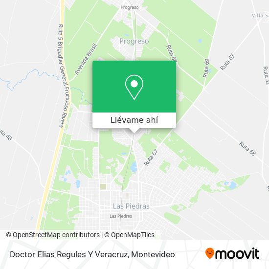 Mapa de Doctor Elias Regules Y Veracruz