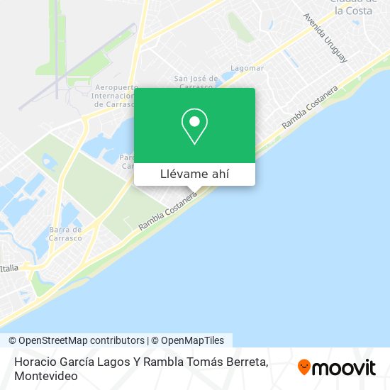 Mapa de Horacio García Lagos Y Rambla Tomás Berreta