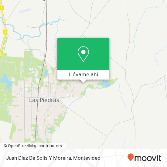 Mapa de Juan Díaz De Solís Y Moreira