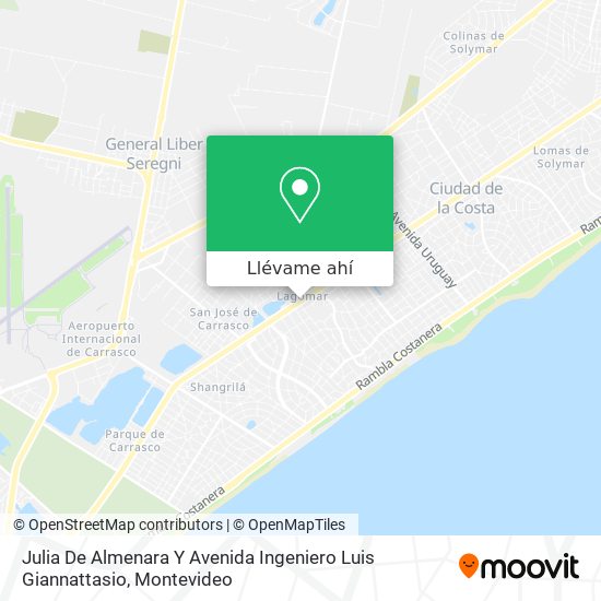 Mapa de Julia De Almenara Y Avenida Ingeniero Luis Giannattasio