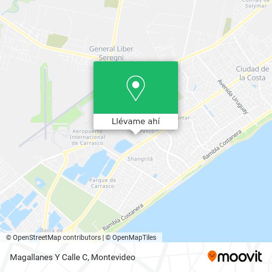 Mapa de Magallanes Y Calle C