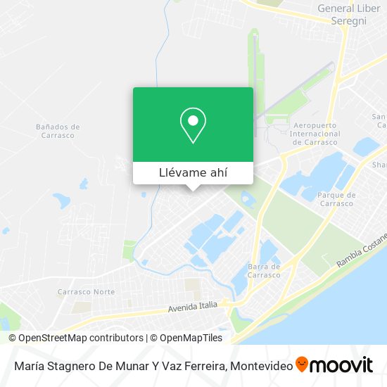 Mapa de María Stagnero De Munar Y Vaz Ferreira