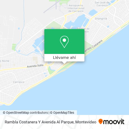 Mapa de Rambla Costanera Y Avenida Al Parque