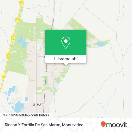 Mapa de Rincon Y Zorrilla De San Martín