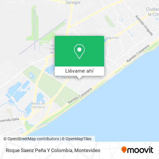 Mapa de Roque Saenz Peña Y Colombia