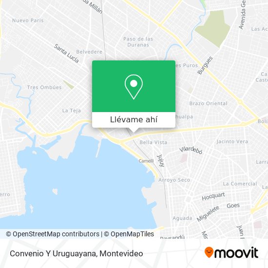 Mapa de Convenio Y Uruguayana