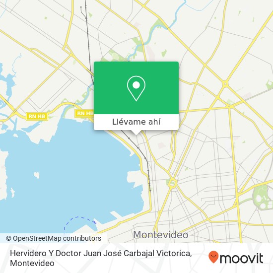Mapa de Hervidero Y Doctor Juan José Carbajal Victorica